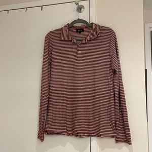 A.P.C Striped Shirt, Size Small